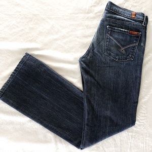 7 for All Mankind - Bootcut Denim Jeans sz 2- Boot